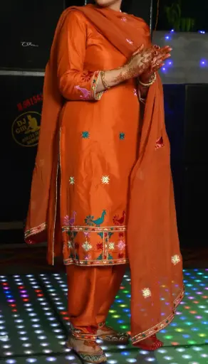 Phulkari suit